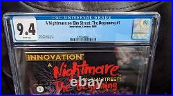 A Nightmare on Elm Street The Beginning #1 CGC 9.4 Innovation Comics NM Horror