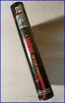 A Nightmare on Elm Street VHS 1984 Horror Robert Englund 1986 FOX Vid Dual Cover