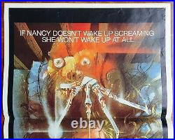 A Nightmare on Elm Street original daybill movie poster