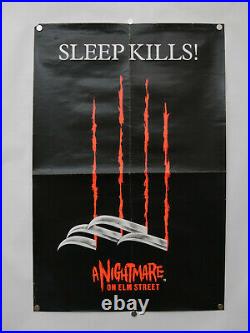 A nightmare on elm street teaser one sheet uk cinema film poster wes craven