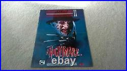 A nightmare on elm street video posters x 5