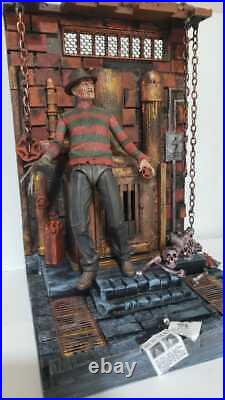 Custom DIORAMA Freddy Krueger a NIGHTMARE on Elm Street Scale 110 for 7 Figure