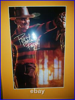 Extremely Rare! Nightmare on Elm Street Freddy Krueger Signed Photo & Interview