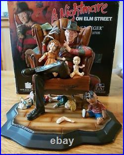Extremely Rare! Nightmare on Elm Street Freddy Krueger in Chair LE 1500 Statue