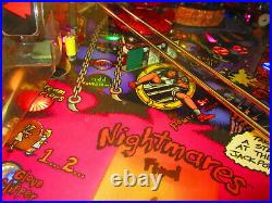 FREDDY NIGHTMARE on ELM STREET Pinball Machine GOTTLIEB 1994 (LED & Excellent)