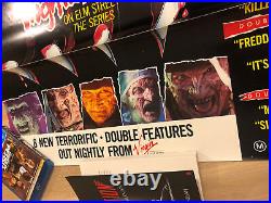 FREDDY'S NIGHTMARES ON ELM STREET The Series Vintage Video Store Poster 1989