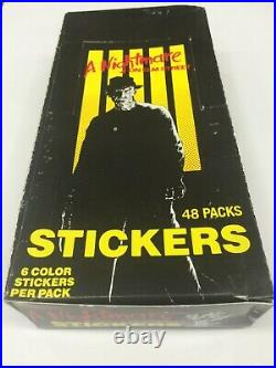 Factory Case-1988 A Nightmare On Elm Street Stickers(12 Boxes x48 Packs)-Value