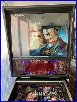 Freddy A Nightmare On Elm Street Pinball Machine Gottlieb Collectible Working