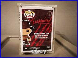Freddy Krueger #02 GITD Chase Funko Pop! A Nightmare On Elm Street + Hardstack