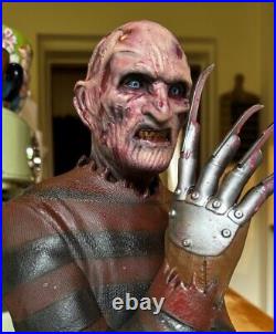 Freddy Krueger Deluxe Bust Hand painted Halloween Special edition