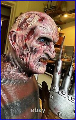 Freddy Krueger Deluxe Bust Hand painted Halloween Special edition