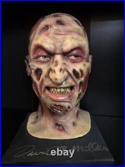 Freddy Krueger Display Bust Head Nightmare On Elm Street Horror Prop