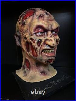 Freddy Krueger Display Bust Head Nightmare On Elm Street Horror Prop