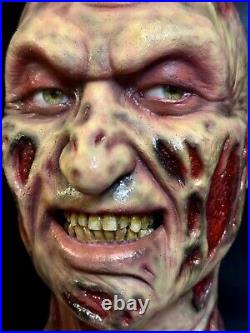 Freddy Krueger Display Bust Head Nightmare On Elm Street Horror Prop