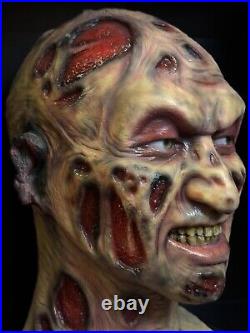 Freddy Krueger Display Bust Head Nightmare On Elm Street Horror Prop