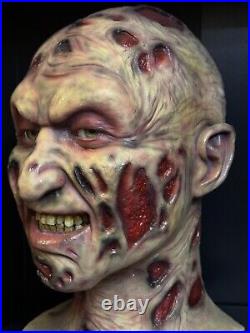 Freddy Krueger Display Bust Head Nightmare On Elm Street Horror Prop