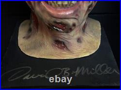 Freddy Krueger Display Bust Head Nightmare On Elm Street Horror Prop