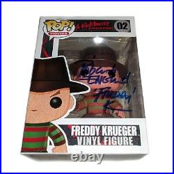 Freddy Krueger Funkopop Signed By Robert Englund 02 funk