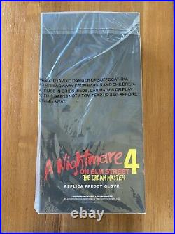 Freddy Krueger Glove A Nightmare on Elm Street 4 Dream Master Trick or Treat