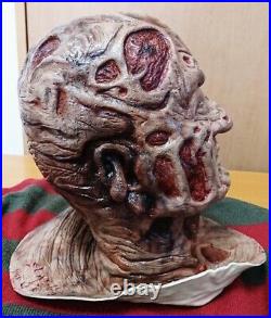 Freddy Krueger Mask A Nightmare On Elm Street Movie signed studio Halloween