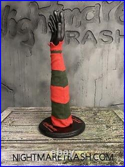 Freddy Krueger Power Glove Stand Display with Sweater A Nightmare On Elm Street