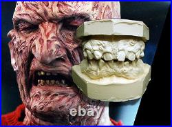 Freddy Krueger Prosthetic Teeth Castings From A Nightmare on Elm Street 4