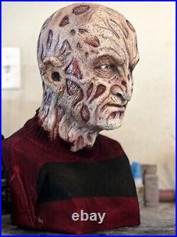 Freddy Krueger Resin 11 Horror Bust Statue Prop A Nightmare On Elm Street