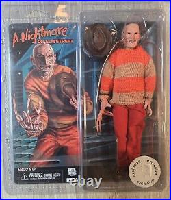 Freddy Krueger Set Of 9 NECA 8 retro cloth figures A Nightmare On Elm Street