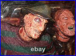 Freddy Krueger Signed 18 Action Figure Nightmare On Elm Street Robert Englund