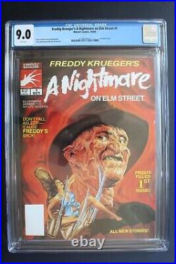 Freddy Krueger's A Nightmare on Elm Street #1 Marvel 1st COMIC 1989 CGC VFNM 9.0