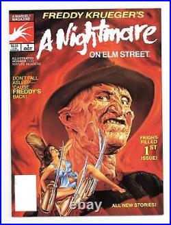 Freddy Krueger's A Nightmare on Elm Street #1 VF+ 8.5 1989