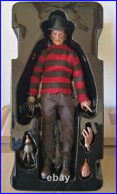 Freddy krueger 1/6 figure 100359 nightmare on elm street 3 sideshow no hot toys