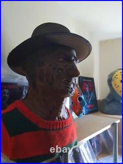 Freddy krueger nightmare on elm street Lifesize bust custom scale 11 prop