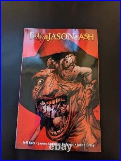 Freddy vs Jason vs Ash Graphic Novel Rare Out of Print Nightmare On Elm Street