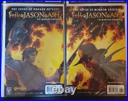 Freddy vs Jason vs Ash Nightmare Warriors #1, 2, 3, & 4 Jason Voorhees Cover