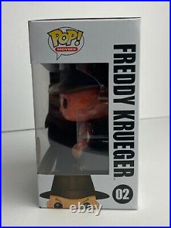 Funko Pop! A Nightmare On Elm Street #02 Freddy Krueger Glow Chase WithProtector