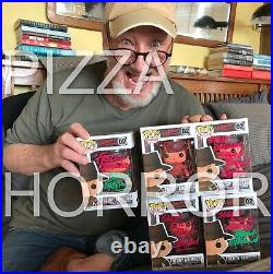 Funko Pop Nightmare On Elm Street Freddy Krueger Signed Autograph Robert Englund
