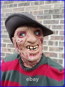 Gemmy Freddy Krueger Nightmare On Elm Street Halloween Animatronic Prop Free S&H