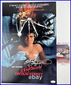 HEATHER LANGENKAMP signed 12x18 Poster A Nightmare on Elm Street St Horror JSA