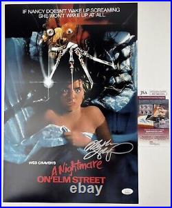 HEATHER LANGENKAMP signed 12x18 Poster A Nightmare on Elm Street St Horror JSA