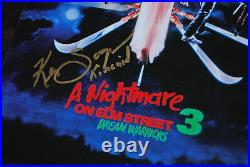 Ken Sagoes Signed Freddy Figure NECA Reel Toys A Nightmare on Elm Street 3