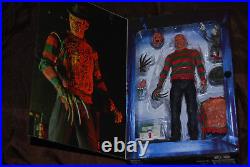 Ken Sagoes Signed Freddy Figure NECA Reel Toys A Nightmare on Elm Street 3