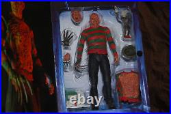 Ken Sagoes Signed Freddy Figure NECA Reel Toys A Nightmare on Elm Street 3