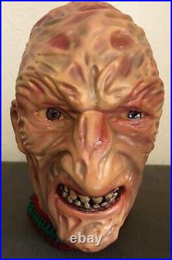 Life Size Freddy Krueger Nightmare on Elm Street Head 3D Printed Hand Painted