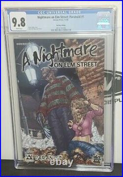 Limited To 1500 Cgc 9.8 A Nightmare On Elm Street Paranoid #1 Bad Boy Edition