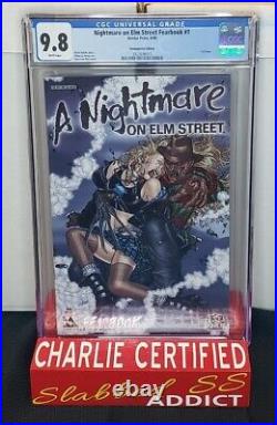 Limited To 850 Cgc 9.8 A Nightmare On Elm Street Fearbook #1 Platinum Foil