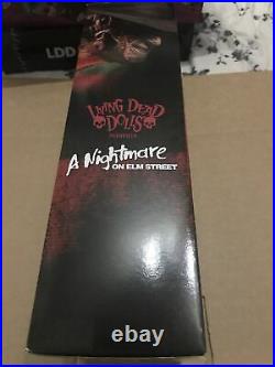 Living Dead Dolls Presents A Nightmare on Elm Street Talking Freddy. BNIB