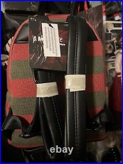 Loungefly Freddy Krueger Nightmare on Elm Street Sweater Mini Backpack NEW