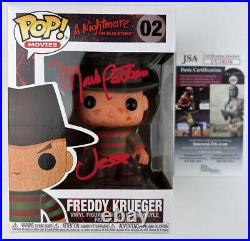 MARK PATTON signed FUNKO POP A Nightmare Elm Street 2 Jesse Freddy Krueger JSA