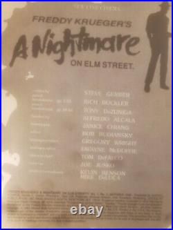 Marvel magazine A Nightmare on Elm Street #1 1st print Freddy Krueger And #2